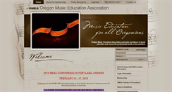 Desktop Screenshot of oregonmusic.org
